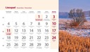 Календарь 2024 настольный ФОТО 19,5х11см ПОЛЬСКИЙ ПЕЙЗАЖ