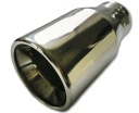 КОНЦЕВАЯ КРЫШКА ГЛУШИТЕЛЯ – НЕРЖАВЕЮЩАЯ СТАЛЬ INOX TURBO DESIGN