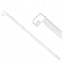 НАКЛОННАЯ ПОЛОСКА NTP ДЛЯ СТОЛЕШНИЦ R3 38мм, БЕЛАЯ