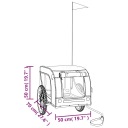 Велопричепи Для Тварин Vidaxl 66 Cm
