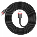 Кабель Baseus Cafule, USB-A - USB-C 2A, 2M, QC3.0