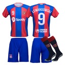 BARCELONA ROBERT LEWANDOWSKI LEFT Футбольная форма + носки 134см