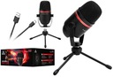 VLOGER GAMING STUDIO МИКРОФОН USB ДЛЯ КОМПЬЮТЕРА МОЩНЫЙ KRUGER WARRIOR