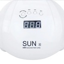 SUN X UV LED One lampa na nechty 54w 36DIOD Power Výška produktu 21 cm