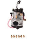 Тюнинг карбюратора 21 мм для скутера 2T, ручная дроссельная заслонка