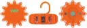 FLARA ПРЕДУПРЕЖДАЮЩАЯ BLYSKOWA USB 12+3LED СЕТОДИОДНАЯ БАЛКА ФАРА СТРОБОСКОП POMARANCZOWA  фото 11