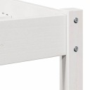 FRAME BEDS 210 X 100 CM Z LITEGO DREWNA SOSNOWEGO, WHITE  photo 7
