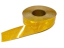 ЛЕНТА САМОКЛЕЯЩАЯСЯ СВЕТООТРАЖАЮЩАЯ, 25М, КОНТУРНАЯ, ЖЕЛТАЯ