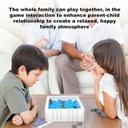 Шахматный набор с магнитным эффектом, веселый, интерактивный для родителей и детей