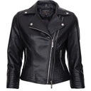 077_ L/40 _DAMSKA KURTKA SKÓRZANA RAMONESKA