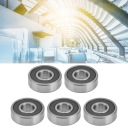 RUBBER USZCZELNIONE O HIGH DOKLADNOSCI 10 PIECES BEARING KULKOWE ZWYKLE 6003  photo 6