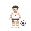 Figúrky kocky futbalisti Lewandowski Eriksen Raul Počet prvkov 56