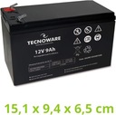 Batéria batéria Tecnoware 12V 9Ah EACPE12V09ATW Výrobca Tecnoware