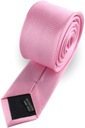 Мужской элегантный галстук узкий розовый G344
