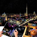 Волшебный набор для рисования скретч-карт с изображением скретч-карты