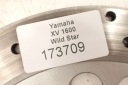 YAMAHA XV 1600 WILD STAR DISQUES FREIN AVANT 4,9MM 300MMphoto 12
