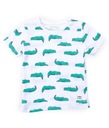 Bluzka t-shirt w krokodyle Chłopiec 68 Sinsay