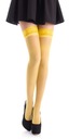 Чулки-держатели 20 ден, 4-6 см №3, желтые.