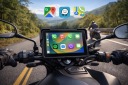 CARPLAY ANDROID АВТО МОТОЦИКЛ 7” GPS BLUETOOTH WIFI ВОДОСТОЙКИЙ IPX8  фото 10