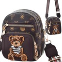 ЖЕНСКАЯ СУМКА MESSAGE, СУМКА НА ПЛЕЧЕ, МАЛЕНЬКАЯ СУМКА TEDDY, КОРИЧНЕВАЯ СУМКА TEDDY