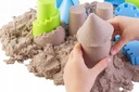 Набор форм для песочницы для бассейна с кинетическим песком 3 кг XXL, супер пластик