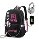 ШКОЛЬНЫЙ РЮКЗАК K-POP USB BLACKPINK