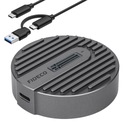 Адаптер SSD NVME PCIe SATA NGFF Отсек 2 в 1 Диск M.2 USB 3.2 USB-C 10 Гбит/с