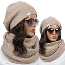 ЗИМНИЙ КОМПЛЕКТ БЕРЕТ ШАПКА + ЮБКА Шарф ЦВЕТА