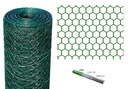 СЕТКА ШЕСТИГРАННАЯ ЗЕЛЕНАЯ 25х25мм /1,5М РУЛОН 5М