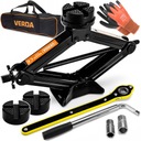 LEWAREK TRAPEZOWY 2,5T ZESTAW PODNOŚNIK SAMOCHODOWY KLUCZ DO KÓŁ POKROWIEC