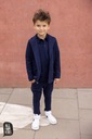 Pohodlný detský oblek s muchou granát 116/122 Pohlavie chlapci