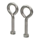 ŚRUBA OCZKOWA NACIĄGOWA NIERDZEWNA M6X40 HAK 1SZT