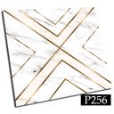 Самоклеящаяся плитка ПВХ 25см Розовый Гранит Геометрия