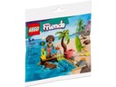 LEGO Friends 41716 Stephanie a dobrodružstvo pod plachtami |30635 Upratovanie pláže Hmotnosť (s balením) 0.15 kg