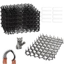 MATY ODSTRASZAJĄCE KOTY Z KOLCAMI - ZESTAW 12 SZT.