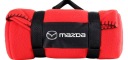 КРАСНОЕ ФЛИСОВОЕ ОДЕЯЛО ДЛЯ ПИКНИКА MAZDA
