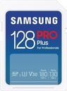 Samsung PRO Plus SDXC 128GB UHS-I U3 [Zapis 130MB/s Odczyt 180MB/s] v 2023 Stan opakowania oryginalne