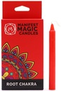 СОЕВАЯ КРАСНАЯ СВЕЧА МАНИФЕСТ 1 ШТ, 7 ЧАКР - БАЗОВАЯ ЧАКРА, ГАРМОНИЯ