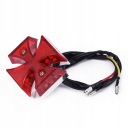 HEADLIGHT BACK REAR LED CROSS LED REAR MOTORCYCLE  photo 14