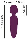 You2Toys Petite Wand (Purple), mini masážny vibrátor EAN (GTIN) 4024144327539
