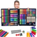 НАБОР ДЛЯ РИСОВАНИЯ И РАСКРАСКИ, МЕЛКИ, 288 шт + СУМКА