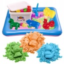 BibiMoon Kinetic Sand 3 кг НАБОР ПЕСОЧНЫХ ЯЩИКОВ ФОРМАТЫ