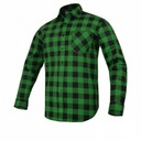 Фланелевая рубашка THICK, зеленая STRONG, размер 43