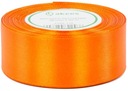 ЛЕНТА АТЛАСНАЯ 38мм х 32м Ярко-оранжевая А-118