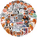 ZESTAW NAKLEJKI STICKERBOMB MIX KOSZYKÓWKA 50 szt
