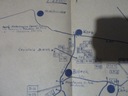 Stara mapa Sytuacja zakladow pracy Rudzkiego Wysokość produktu 63 cm