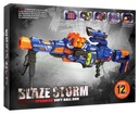 Модульный пистолет Blaze Storm, синий, 12 шариков