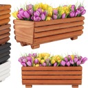 ЯЩИК ДЛЯ ЦВЕТОЧНОГО горшка, ДЕРЕВЯННАЯ КРЫШКА ДЛЯ ЦВЕТОЧНОГО САДА, БАЛКОНА ДЛЯ ДОМА