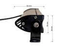 Галогенная светодиодная лампа COMBO 36Вт / 5000 ЛМ E9 slim 28 см + переключатель для Quad