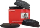 ТОРМОЗНЫЕ КОЛОДКИ BREMBO BREMBO MAZDA 6 / MAZDA 626 ЗАДНИЕ